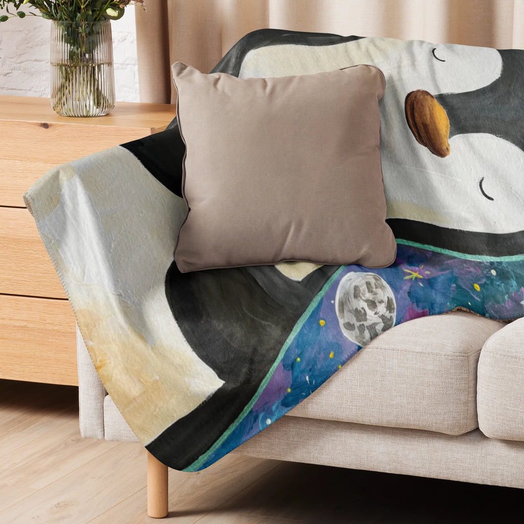 Sherpa Kuscheldecke Pinguin Universum Design Pinguin