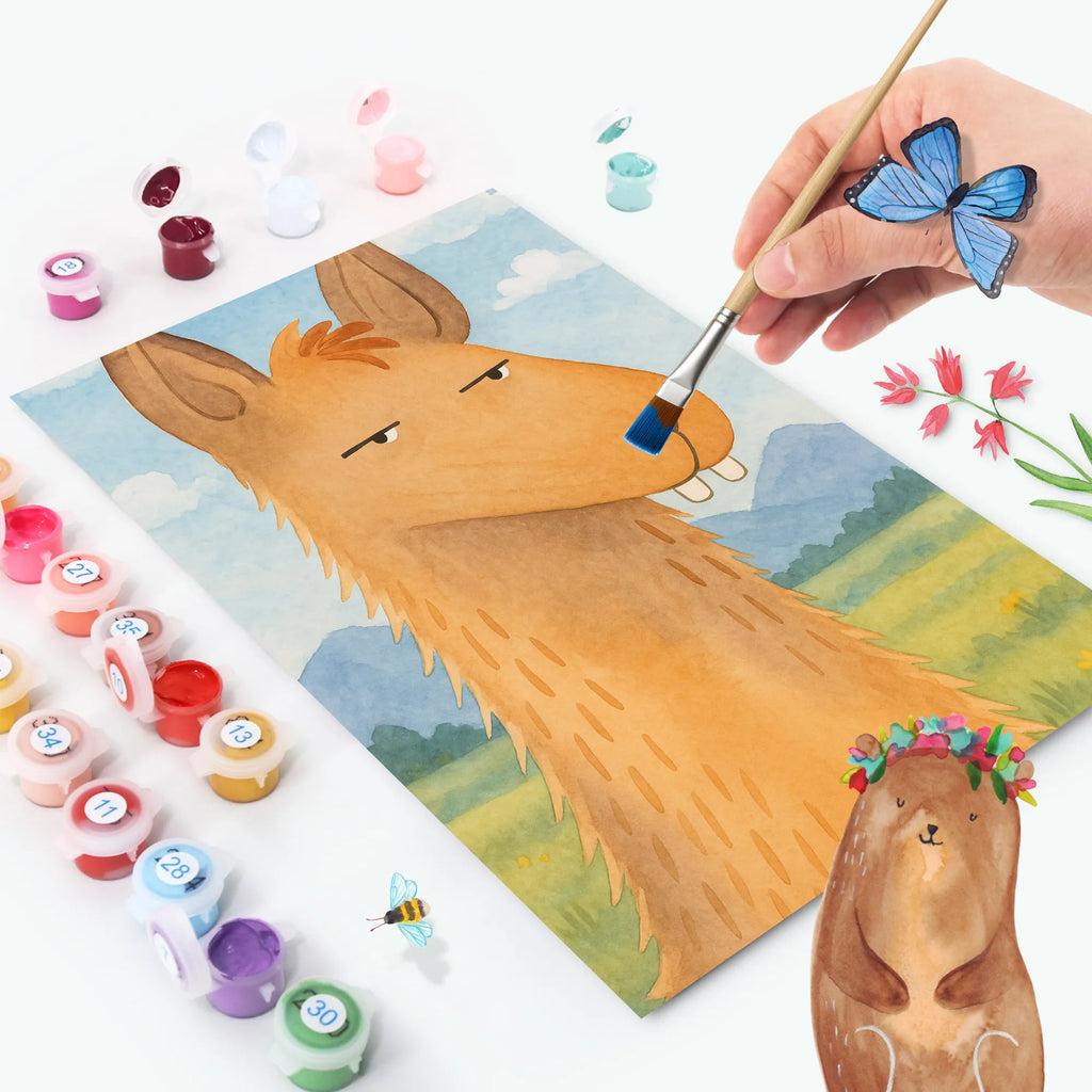 Malen nach Zahlen Lamakopf Genervt Design Bastelidee, Malen, Ausmalbild, Malen nach Zahlen, Künstler, DIY, Baseln, Kunstwerk, Kreativität, Lama, Alpaka, Azubi, Büro, Freundin, beste Freundin, Chef, Lamas, Partnerin, Büroalltag, Chefin, Recht haben, genervt sein