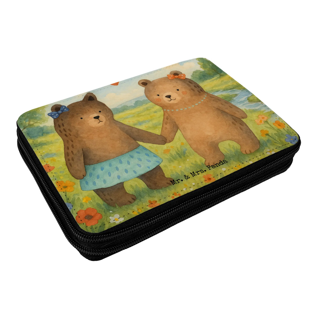 Federmappe Bär Freundin Design Federmappe, Stiftetasche, Stifte Etui, Schule, Einschulung, Geschenk, Kind, Schüler, Schülerin, Stifterolle, Federmäppchen, Motiv, Grundschule, Federmäppchen bedruckt, Büro Stifte Etui, Bestückte Federmappe, Kinder Federmappe, Federmappe Einschulung, Bär, Teddy, Teddybär, Bär Freundin Beste Freund Liebe Liebesbeweis Verliebt Kumpel Kumpeliene
