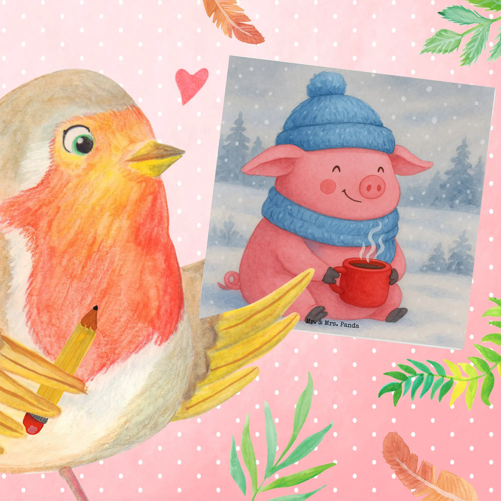 Deluxe Karte Schweinchen Glühwein Design Karte, Grußkarte, Klappkarte, Einladungskarte, Glückwunschkarte, Hochzeitskarte, Geburtstagskarte, Hochwertige Grußkarte, Hochwertige Klappkarte, Winter, Weihnachten, Weihnachtsdeko, Nikolaus, Advent, Heiligabend, Wintermotiv, Glühwein, Betrunken, Weihnachtsmarkt, Spruch