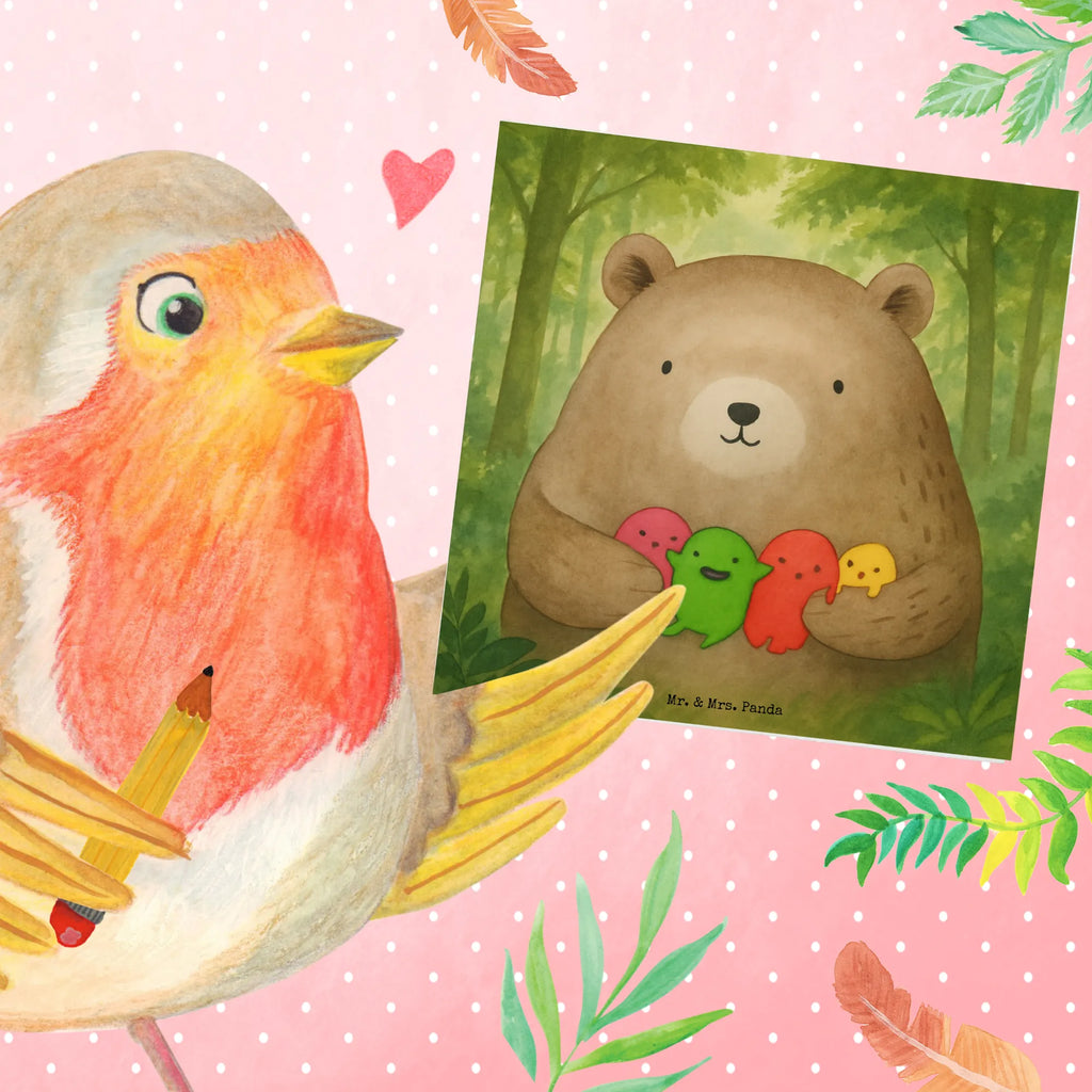 Deluxe Karte Bär Gefühl Design Karte, Grußkarte, Glückwunschkarte, Hochzeitskarte, Klappkarte, Einladungskarte, Hochwertige Klappkarte, Geburtstagskarte, Hochwertige Grußkarte, Bär, Teddy, Teddybär, Wahnsinn, Durchgedreht, Verrückt