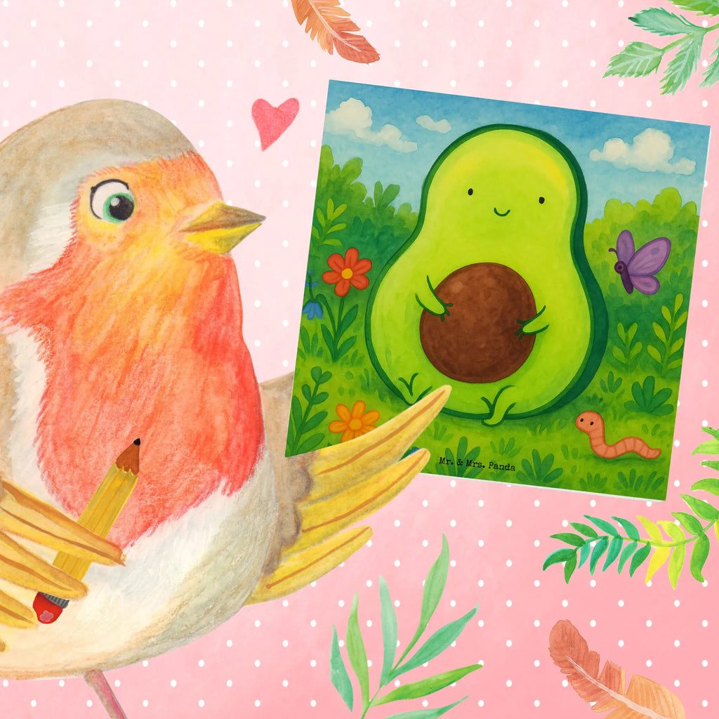 Deluxe Karte Avocado Kern Design Karte, Grußkarte, Klappkarte, Einladungskarte, Glückwunschkarte, Hochzeitskarte, Geburtstagskarte, Hochwertige Grußkarte, Hochwertige Klappkarte, Avocado, Veggie, Vegan, Gesund, Avokado, Avocadokern, Kern, Pflanze, Spruch Leben