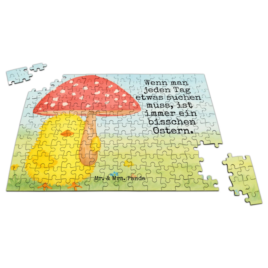Puzzle chick toadstool Design Puzzle, Ostern, Osterhase, Ostergeschenke, Osternest, Osterdeko, Geschenke zu Ostern, Ostern Geschenk, Ostergeschenke Kinder, Ostern Kinder, Küken, Fliegenpilz, Glückspilz, Frohe Ostern, Ostergrüße