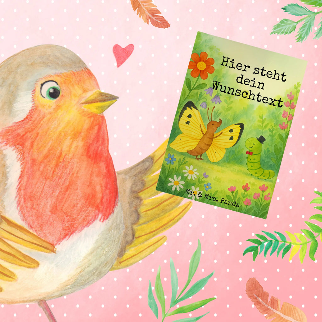 Personalisierte Grußkarte Raupe Schmetterling Design Grußkarte selbst gestalten, Grußkarte mit Namen, Grußkarte selber drucken, Personalisierte Hochzeitskarte, Grußkarten personalisiert, Grußkarte als Geldgeschenk, Personalisierte Einladungskarte, Personalisierte Karte, Personalisierte Glückwunschkarte, Personalisierte Geburtstagskarte, Grußkarte mit persönlichen Nachrichten, Personalisierte Grußkarte, Personalisiertere Klappkarte, Tiermotive, Gute Laune, lustige Sprüche, Tiere, Schönheit, Hut, Aufwachsen, Entwicklung, Kokon, Schmetterling, Zitronenfalter, Erwachsen werden, Hütchen, Raupe