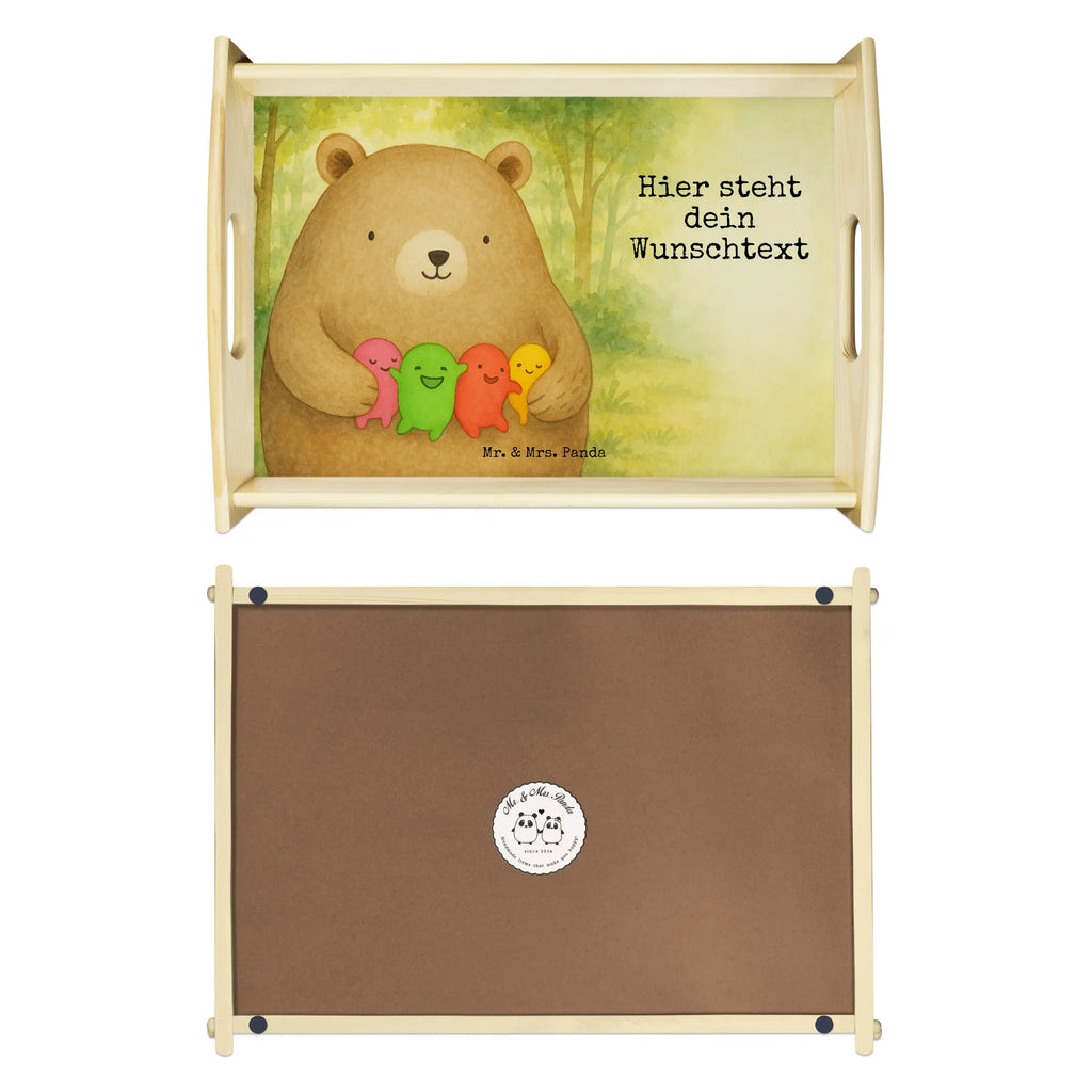 Personalisiertes Serviertablett Bär Gefühl Design Personalisiertes Küchentablett, Tablett mit Namen, Personalisiertes Serviertablett, Personalisiertes Frühstückstablett, Personalisiertes Dekotablett, Serviertablett mit Namen, Personalisiertes Holztablett, Personalisiertes Tablett, Bär, Teddy, Teddybär, Verrückt, Durchgedreht, Wahnsinn