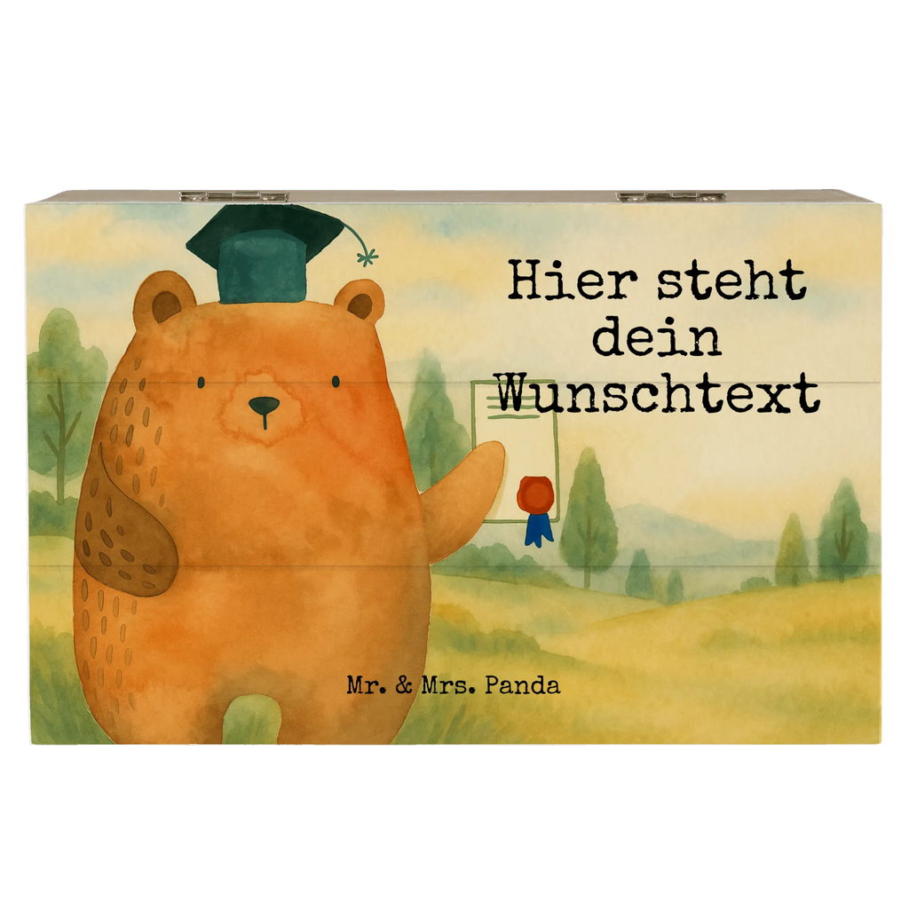 Personalisierte Holzkiste Bär Prüfung Design Dekokiste mit Namen, Erinnerungskiste, Aufbewahrungsbox mit Namen, Erinnerungsbox Personalisiert, Holzkiste Personalisiert, Truhe Personalisiert, Kiste mit Namen, Aufbewahrungsbox Personalisiert, Truhe mit Namen, Kiste Personalisiert, GEschenkdose personalisiert, Schatzkiste Personalisiert, Geschenkbox personalisiert, Erinnerungskiste Personalisiert, Erinnerungsbox mit Namen, mit Namen, Schatzkiste mit Namen, Schatulle Personalisiert, Holzkiste mit Namen, Schatulle mit Namen, Dekokiste Personalisiert, Bär, Teddy, Teddybär, Zeugnis, Abschluss, Prüfung bestanden, Abitur, Prüfungen, Abschlusszeugnis