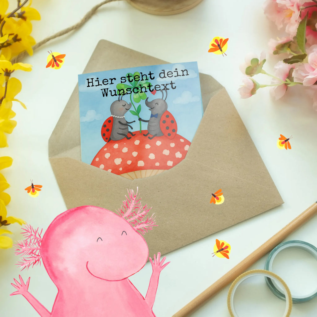 Personalisierte Grußkarte Marienkäfer Fliegenpilz Design Grußkarte selber drucken, Grußkarte als Geldgeschenk, Personalisierte Karte, Personalisierte Glückwunschkarte, Grußkarte mit persönlichen Nachrichten, Personalisierte Geburtstagskarte, Grußkarte mit Namen, Grußkarten personalisiert, Personalisierte Grußkarte, Grußkarte selbst gestalten, Personalisierte Hochzeitskarte, Personalisiertere Klappkarte, Personalisierte Einladungskarte, Tiermotive, Gute Laune, lustige Sprüche, Tiere, Fliegenpilz, Marienkäfer, zuhause, Wohnung, Fleigenpilzhaus, Haus