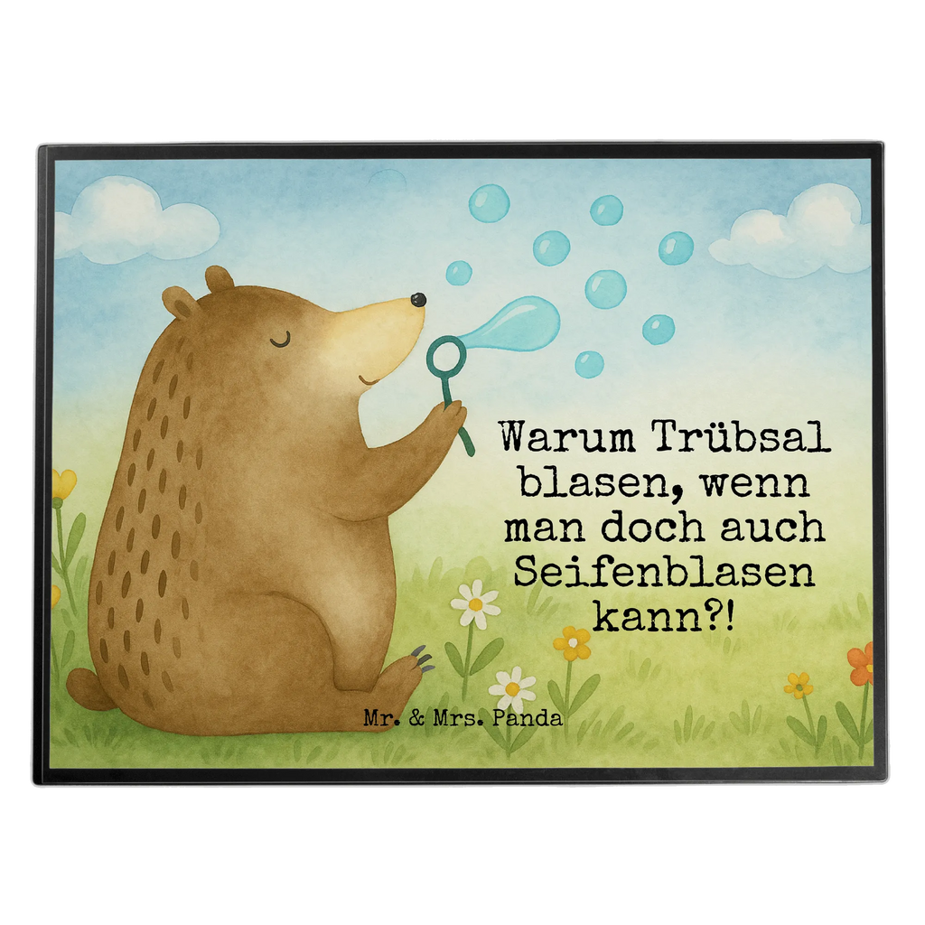 Desk pad bear soap bubbles Design Schreibunterlage, Schreibtischauflage, Bürobedarf, Büroartikel, Schreibwaren, Schreibtisch Unterlagen, Schreibtischunterlage Groß, Bär, Teddy, Teddybär, Seifenblasen Bär Lustig Sein Glücklich Traurig Happy