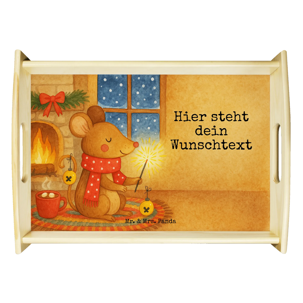 Personalisiertes Serviertablett Maus Weihnachten Design Personalisiertes Tablett, Personalisiertes Serviertablett, Personalisiertes Holztablett, Tablett mit Namen, Personalisiertes Dekotablett, Serviertablett mit Namen, Personalisiertes Küchentablett, Personalisiertes Frühstückstablett, Winter, Weihnachten, Weihnachtsdeko, Nikolaus, Advent, Heiligabend, Wintermotiv, Frohe Weihnachten, Weihnachtswunder, Weihnachtsmotiv, Mäuschen, Weihnachtsgruß, Maus