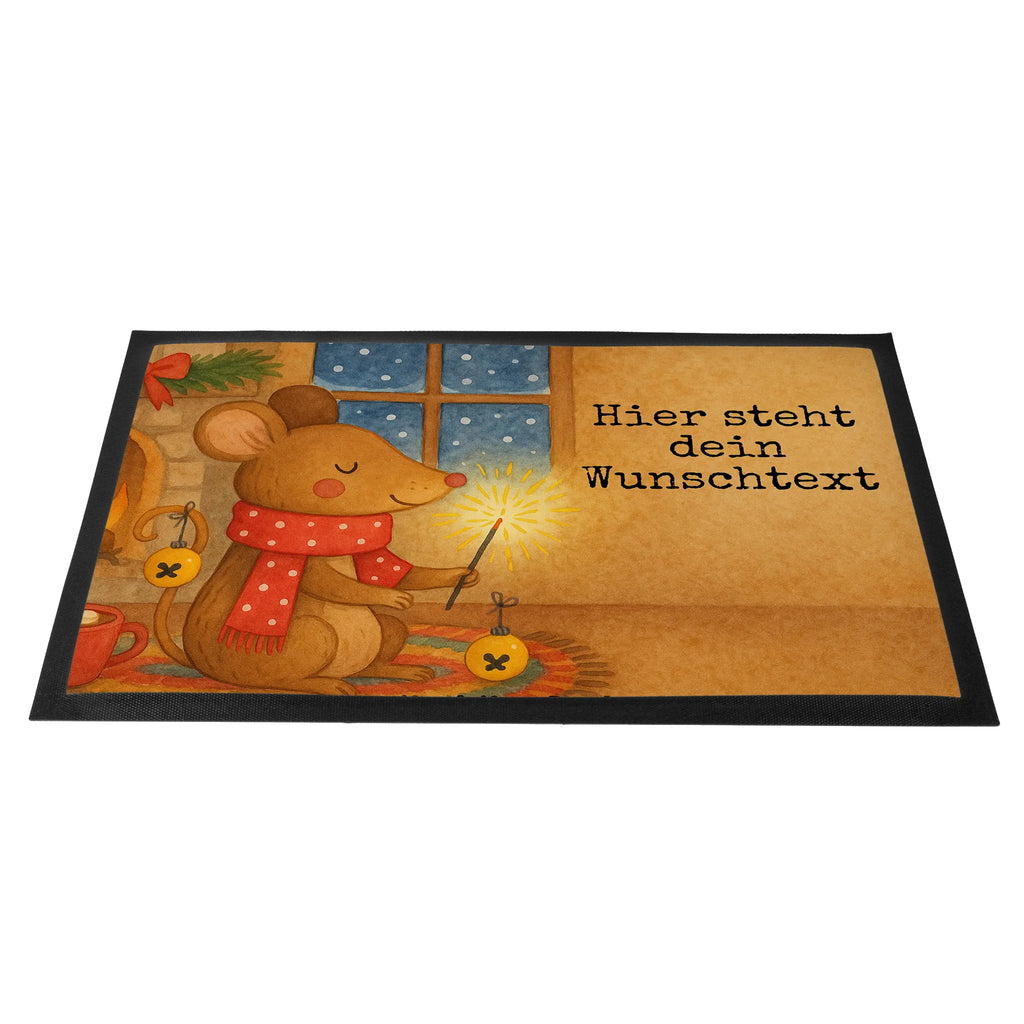 Personalisierte Fußmatte Maus Weihnachten Design Fußmatte bedrucken, Namensfussmatte, Wunschnamen, Haustürmatte personalisiert, Bedrucken, Personalisiert, Personalisieruung, Fußmatte mit Namen, Türvorleger personalisiert, Personalisierte Fußmatte, Türvorleger mit Namen, Winter, Weihnachten, Weihnachtsdeko, Nikolaus, Advent, Heiligabend, Wintermotiv, Maus, Mäuschen, Weihnachtsgruß, Weihnachtswunder, Frohe Weihnachten, Weihnachtsmotiv