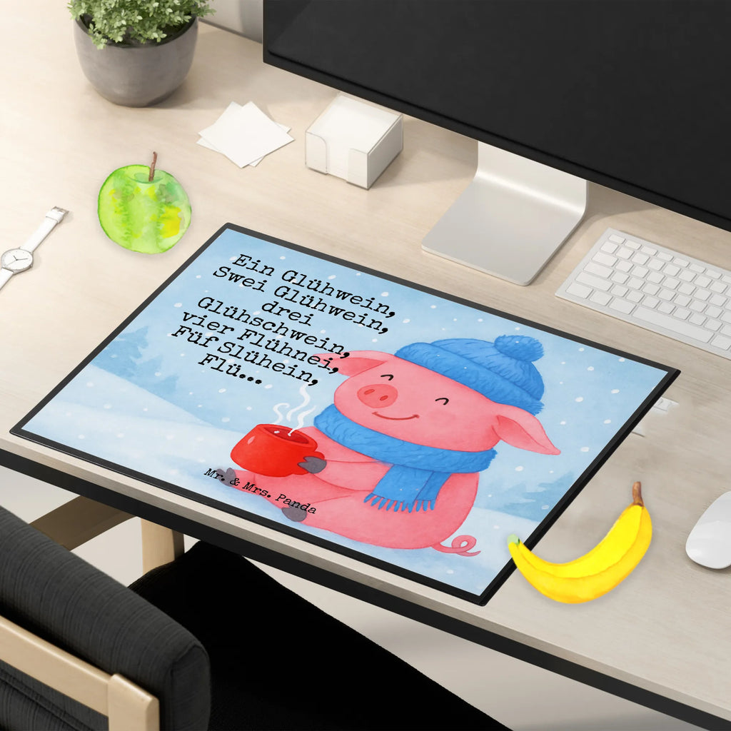 Schreibtischunterlage Schweinchen Glühwein Design Schreibunterlage, Schreibtischauflage, Bürobedarf, Büroartikel, Schreibwaren, Schreibtisch Unterlagen, Schreibtischunterlage Groß, Winter, Weihnachten, Weihnachtsdeko, Nikolaus, Advent, Heiligabend, Wintermotiv, Glühwein, Betrunken, Weihnachtsmarkt, Spruch