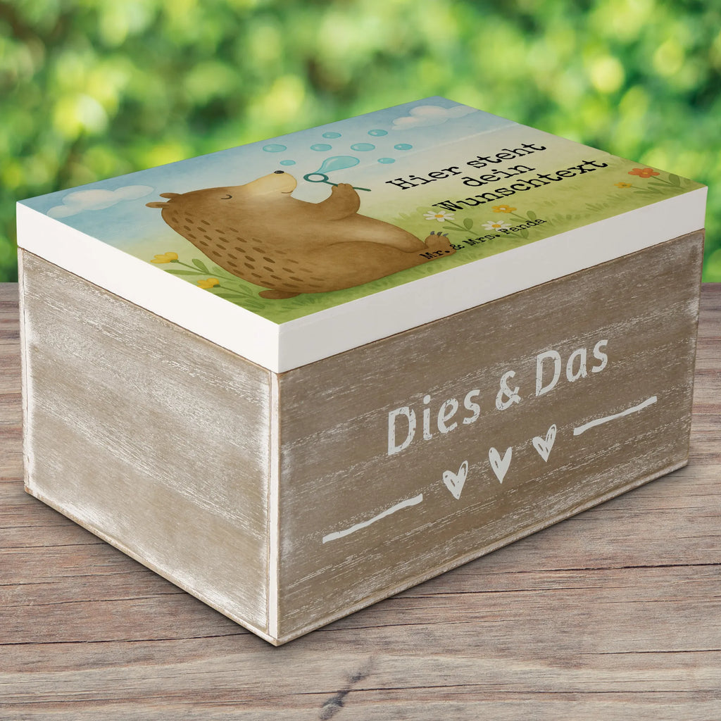 Personalisierte Holzkiste Bär Seifenblasen Design Schatulle mit Namen, Kiste mit Namen, Schatzkiste mit Namen, Truhe mit Namen, Holzkiste Personalisiert, Schatulle Personalisiert, mit Namen, Schatzkiste Personalisiert, Erinnerungsbox mit Namen, Holzkiste mit Namen, Erinnerungskiste Personalisiert, Kiste Personalisiert, Aufbewahrungsbox Personalisiert, Dekokiste Personalisiert, Truhe Personalisiert, Erinnerungskiste, Dekokiste mit Namen, GEschenkdose personalisiert, Geschenkbox personalisiert, Erinnerungsbox Personalisiert, Aufbewahrungsbox mit Namen, Bär, Teddy, Teddybär, Seifenblasen Bär Lustig Sein Glücklich Traurig Happy