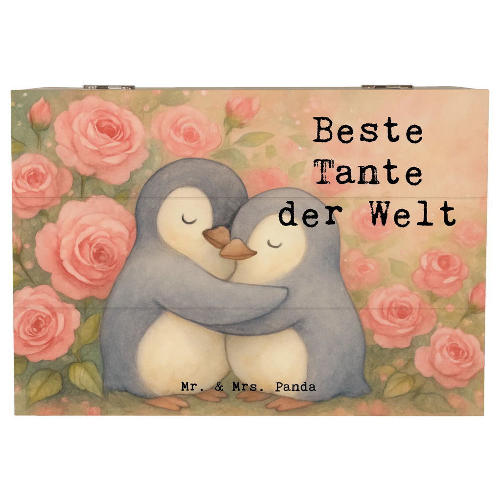 Holzkiste Pinguin Beste Tante der Welt Design Kiste, Schatzkiste, Holzkiste, Schatulle, Erinnerungsbox, Geschenkbox, Aufbewahrungsbox, Truhe, Dekokiste, Geschenkdose, Erinnerungskiste, XXL, für, Dankeschön, Geschenk, Schenken, Geburtstag, Geburtstagsgeschenk, Geschenkidee, Danke, Bedanken, Mitbringsel, Freude machen, Geschenktipp, Patentante, Paten Tante, Kleinigkeit, Tante, Neffe, Taufpartner, Lieblingstante, Nichte, Familie, Taufe