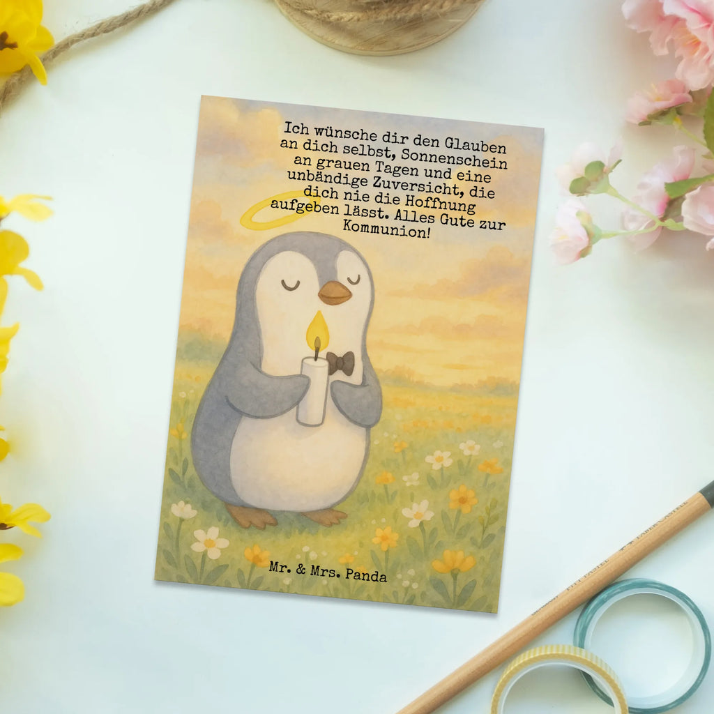 Postkarte Pinguin Kommunion Design Postkarte, Karte, Geschenkkarte, Grußkarte, Einladung, Ansichtskarte, Geburtstagskarte, Einladungskarte, Dankeskarte, Ansichtskarten, Einladung Geburtstag, Einladungskarten Geburtstag, Konfirmation, Kommunion, Jugendweihe, Konfirmation Geschenk, Kommunion Geschenk, Kommunion Dankeschön, Glauben, Sonnenschein