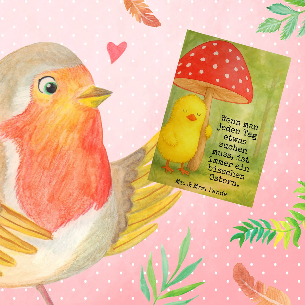 Grußkarte Küken Fliegenpilz Design Grußkarte, Klappkarte, Einladungskarte, Glückwunschkarte, Hochzeitskarte, Geburtstagskarte, Karte, Ansichtskarten, Ostern, Osterhase, Ostergeschenke, Osternest, Osterdeko, Geschenke zu Ostern, Ostern Geschenk, Ostergeschenke Kinder, Ostern Kinder, Küken, Fliegenpilz, Glückspilz, Frohe Ostern, Ostergrüße