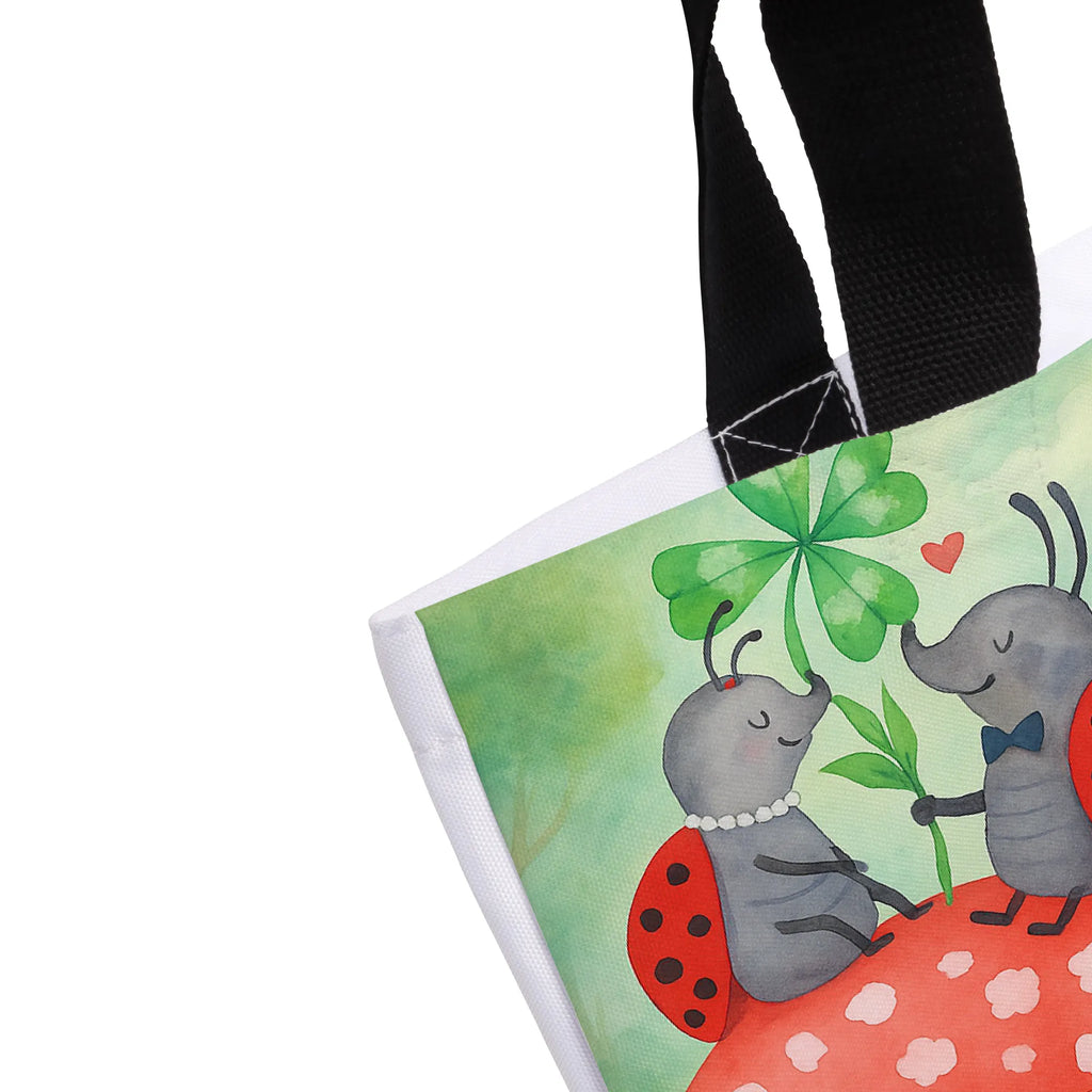 Shopper ladybug toadstool Design Beutel, Einkaufstasche, Tasche, Strandtasche, Einkaufsbeutel, Shopper, Schultasche, Freizeittasche, Tragebeutel, Schulbeutel, Alltagstasche, Tiermotive, Gute Laune, lustige Sprüche, Tiere, Haus, Wohnung, zuhause, Fliegenpilz, Marienkäfer, Fleigenpilzhaus
