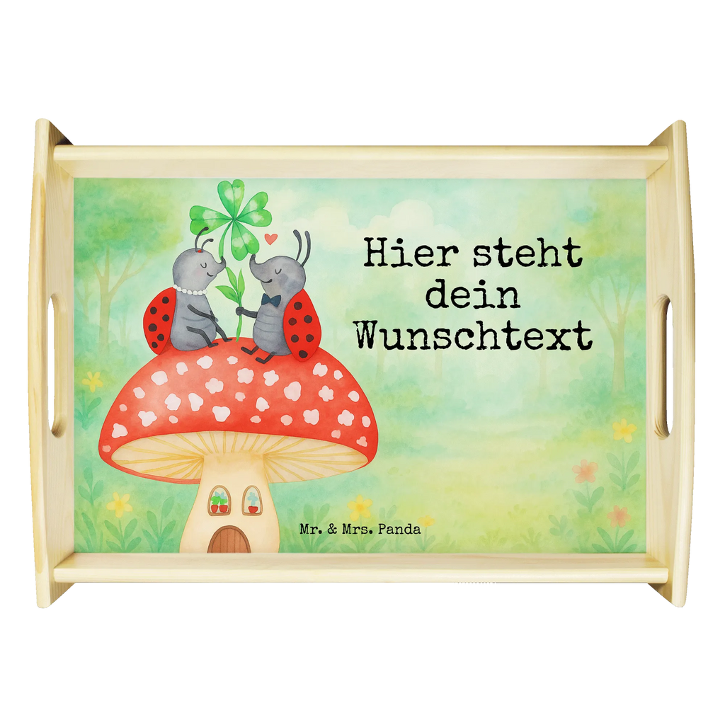 Personalisiertes Serviertablett Marienkäfer Fliegenpilz Design Personalisiertes Serviertablett, Personalisiertes Tablett, Personalisiertes Holztablett, Personalisiertes Küchentablett, Personalisiertes Dekotablett, Personalisiertes Frühstückstablett, Serviertablett mit Namen, Tablett mit Namen, Tiermotive, Gute Laune, lustige Sprüche, Tiere, Haus, Wohnung, zuhause, Fliegenpilz, Marienkäfer, Fleigenpilzhaus