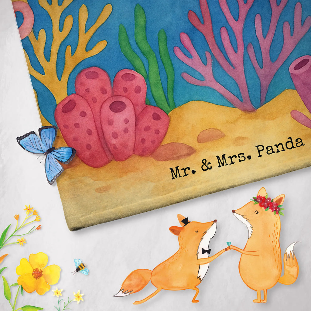 Badehandtuch Tintenfisch Design Duschtuch, Badetuch, Strandtuch, Saunatuch, Kinder Handtuch, Tiermotive, Gute Laune, lustige Sprüche, Tiere, Meer, Meerestier, Krake, Tintenfisch, Arme, Wasser, Ozean