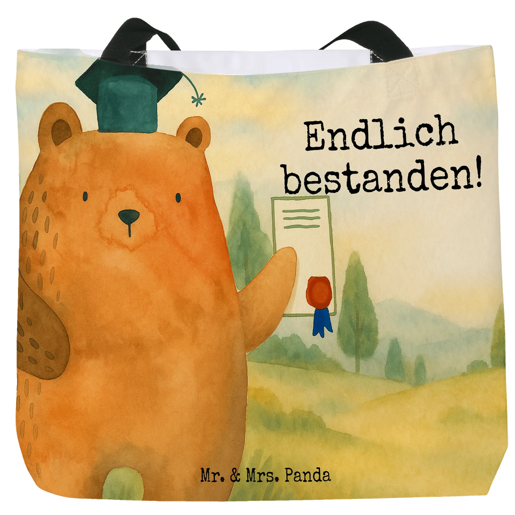 Shopper Bär Prüfung Design Beutel, Einkaufstasche, Tasche, Strandtasche, Einkaufsbeutel, Shopper, Schultasche, Freizeittasche, Tragebeutel, Schulbeutel, Alltagstasche, Bär, Teddy, Teddybär, Abitur, Prüfungen, Prüfung bestanden, Abschluss, Zeugnis, Abschlusszeugnis