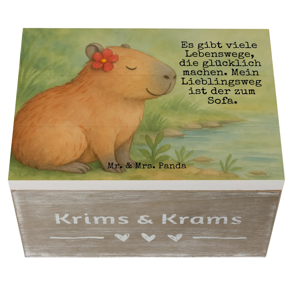 Holzkiste Capybara Blume Design Erinnerungskiste, Erinnerungsbox, Holzkiste, Kiste, Aufbewahrungsbox, Truhe, Dekokiste, Geschenkdose, Schatulle, Geschenkbox, XXL, Schatzkiste, Tiermotive, Gute Laune, lustige Sprüche, Tiere, Capybara