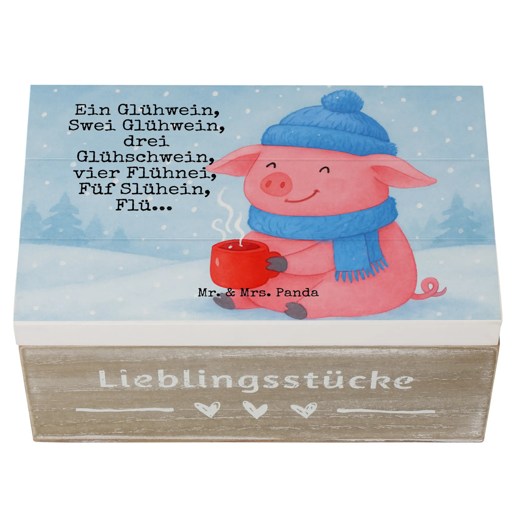 Holzkiste Schweinchen Glühwein Design Holzkiste, Kiste, Schatzkiste, Truhe, Schatulle, XXL, Erinnerungsbox, Erinnerungskiste, Dekokiste, Aufbewahrungsbox, Geschenkbox, Geschenkdose, Winter, Weihnachten, Weihnachtsdeko, Nikolaus, Advent, Heiligabend, Wintermotiv, Glühwein, Betrunken, Weihnachtsmarkt, Spruch