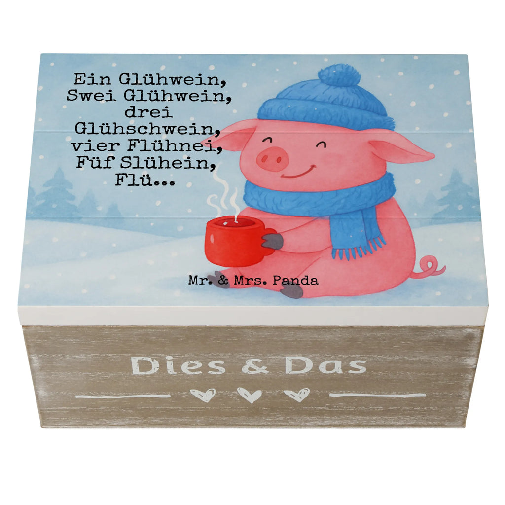 Holzkiste Schweinchen Glühwein Design Holzkiste, Kiste, Schatzkiste, Truhe, Schatulle, XXL, Erinnerungsbox, Erinnerungskiste, Dekokiste, Aufbewahrungsbox, Geschenkbox, Geschenkdose, Winter, Weihnachten, Weihnachtsdeko, Nikolaus, Advent, Heiligabend, Wintermotiv, Glühwein, Betrunken, Weihnachtsmarkt, Spruch