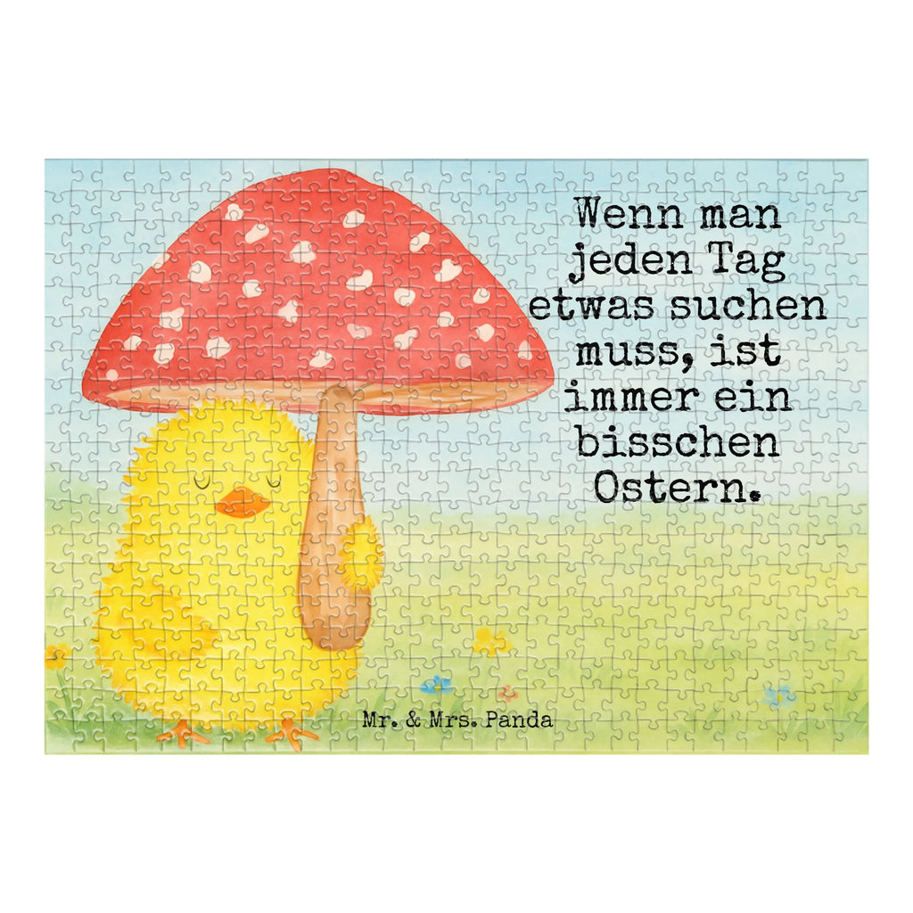 Puzzle chick toadstool Design Puzzle, Ostern, Osterhase, Ostergeschenke, Osternest, Osterdeko, Geschenke zu Ostern, Ostern Geschenk, Ostergeschenke Kinder, Ostern Kinder, Küken, Fliegenpilz, Glückspilz, Frohe Ostern, Ostergrüße
