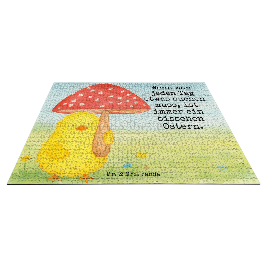Puzzle chick toadstool Design Puzzle, Ostern, Osterhase, Ostergeschenke, Osternest, Osterdeko, Geschenke zu Ostern, Ostern Geschenk, Ostergeschenke Kinder, Ostern Kinder, Küken, Fliegenpilz, Glückspilz, Frohe Ostern, Ostergrüße