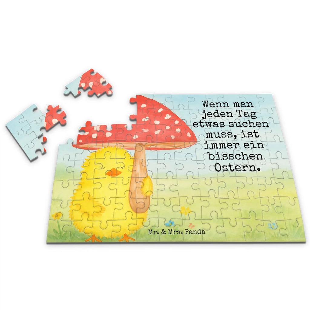 Puzzle chick toadstool Design Puzzle, Ostern, Osterhase, Ostergeschenke, Osternest, Osterdeko, Geschenke zu Ostern, Ostern Geschenk, Ostergeschenke Kinder, Ostern Kinder, Küken, Fliegenpilz, Glückspilz, Frohe Ostern, Ostergrüße