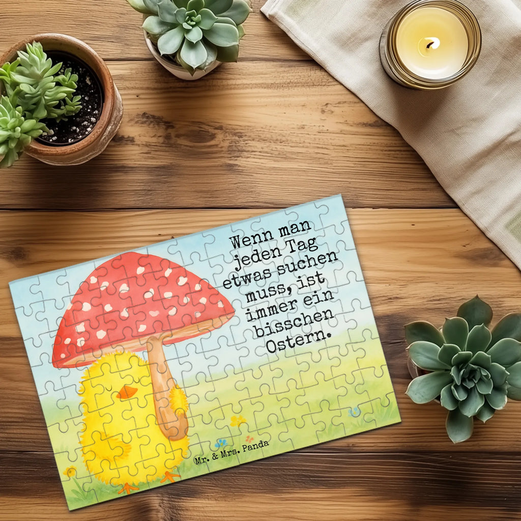 Puzzle chick toadstool Design Puzzle, Ostern, Osterhase, Ostergeschenke, Osternest, Osterdeko, Geschenke zu Ostern, Ostern Geschenk, Ostergeschenke Kinder, Ostern Kinder, Küken, Fliegenpilz, Glückspilz, Frohe Ostern, Ostergrüße