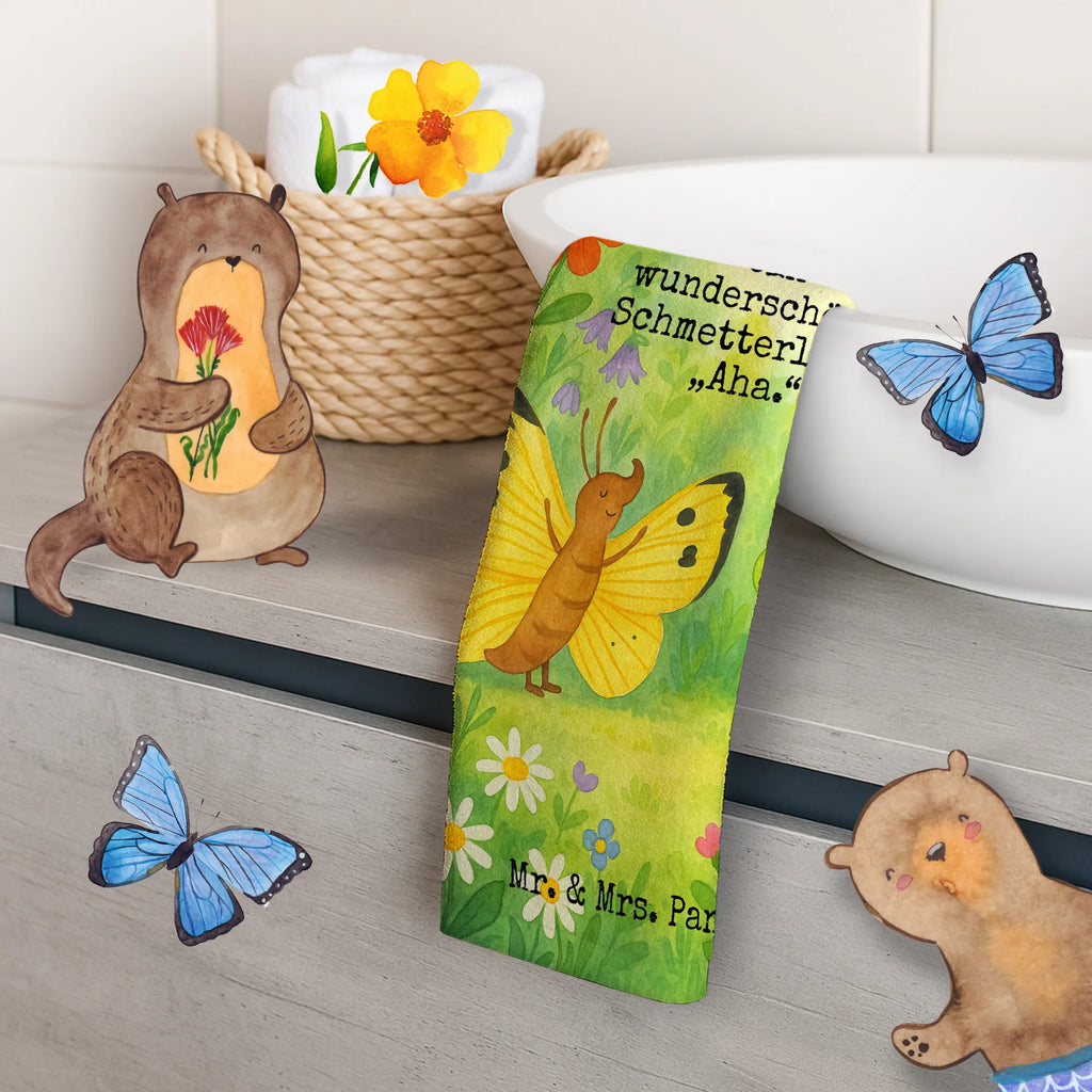Guest towel Caterpillar butterfly Design Gästehandtuch, Gästehandtücher, Handtuch Für Gäste, Gäste-Tuch, Kleines Handtuch, Handtuch Klein, Waschhandtuch, Handtuch Für Gäste-WC, Handtuch Für Toilette, Gästehandtuch Bad, Gästehandtuch Badezimmer, Handtuch Gästezimmer, Gästehandtuch Für Hotels, Gästehandtuch 30x50, Gästehandtuch Set, Gästehandtuch Baumwolle, Gästehandtuch Bio Baumwolle, Gästehandtuch Saugfähig, Gästehandtuch Weich, Gästehandtuch Hochwertig, Gästehandtuch Pflegeleicht, Gästehandtuch Waschbar, Gästehandtuch Strapazierfähig, Gästehandtuch Schnell Trocknend, Gästehandtuch Weiß, Gästehandtuch Beige, Gästehandtuch Grau, Gästehandtuch Schwarz, Gästehandtuch Bunt, Gästehandtuch Mit Muster, Gästehandtuch Mit Bordüre, Gästehandtuch Modern, Gästehandtuch Klassisch, Handtuch Gästeformat, Gästehandtuch Nachhaltig, Gästehandtuch Ökologisch, Tiermotive, Gute Laune, lustige Sprüche, Tiere, Raupe, Schmetterling, Zitronenfalter, Entwicklung, Erwachsen werden, Kokon, Hut, Hütchen, Schönheit, Aufwachsen