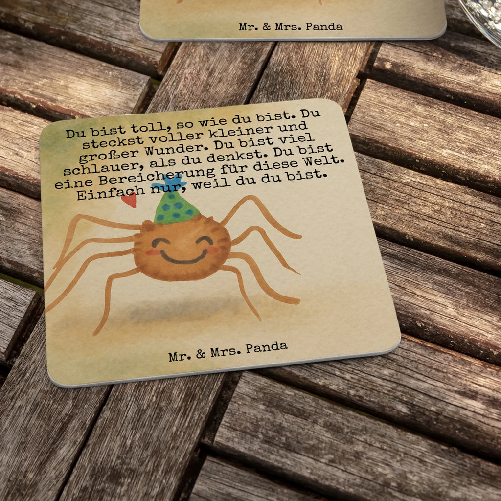 Bierdeckel Spinne Agathe Party Design Gastgeschenk Hochzeit, Bierdeckel, Tischdeko, Spinne Agathe, Spinne, Agathe, Videos, Merchandise, Selbstliebe, Motivation, Wunder, Glück