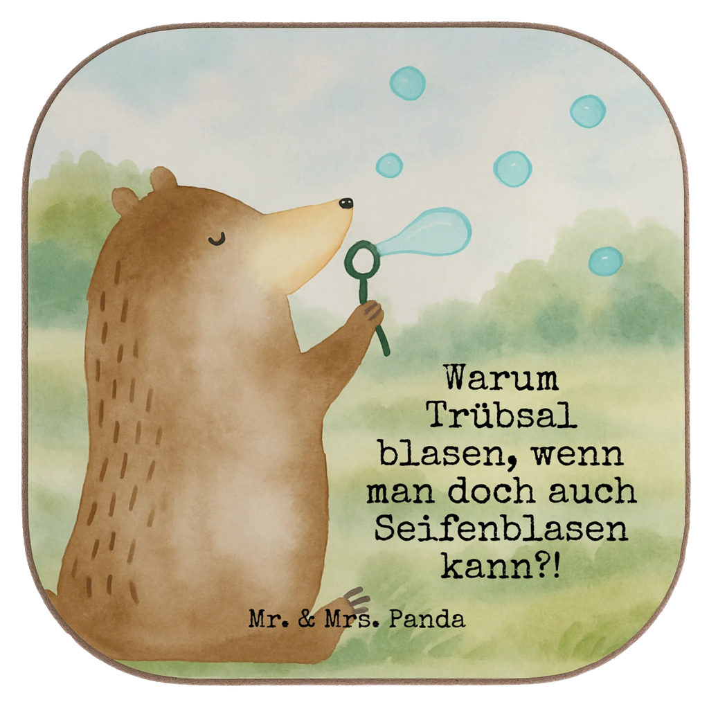 Square coaster bear soap bubbles Design Untersetzer, Bierdeckel, Glasuntersetzer, Untersetzer Gläser, Getränkeuntersetzer, Untersetzer aus Holz, Untersetzer für Gläser, Korkuntersetzer, Untersetzer Holz, Holzuntersetzer, Tassen Untersetzer, Untersetzer Design, Bär, Teddy, Teddybär, Seifenblasen Bär Lustig Sein Glücklich Traurig Happy