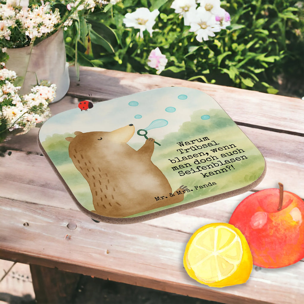 Square coaster bear soap bubbles Design Untersetzer, Bierdeckel, Glasuntersetzer, Untersetzer Gläser, Getränkeuntersetzer, Untersetzer aus Holz, Untersetzer für Gläser, Korkuntersetzer, Untersetzer Holz, Holzuntersetzer, Tassen Untersetzer, Untersetzer Design, Bär, Teddy, Teddybär, Seifenblasen Bär Lustig Sein Glücklich Traurig Happy