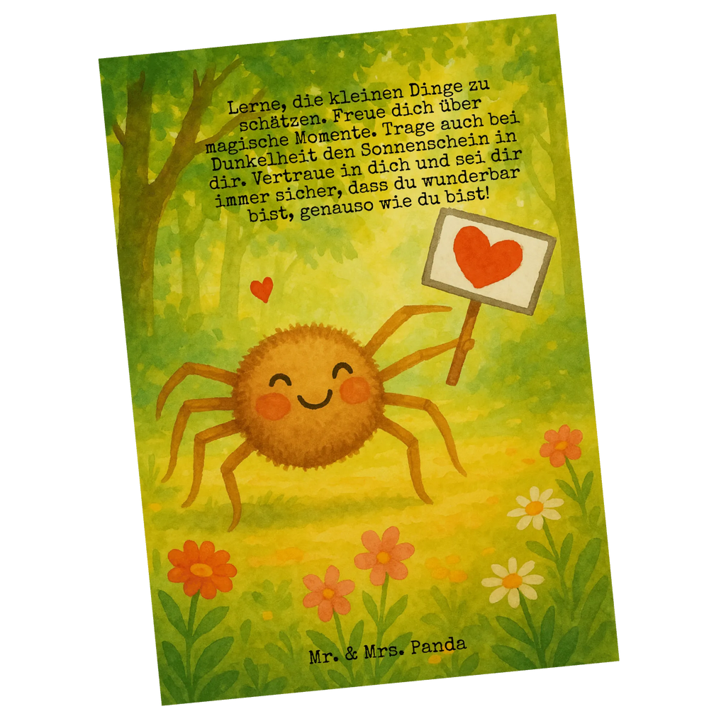 Postcard Spider Agatha Motivation Design Postkarte, Karte, Geschenkkarte, Grußkarte, Einladung, Ansichtskarte, Geburtstagskarte, Einladungskarte, Dankeskarte, Ansichtskarten, Einladung Geburtstag, Einladungskarten Geburtstag, Spinne Agathe, Spinne, Agathe, Videos, Merchandise, Motivation, Glück, Liebe, Vertrauen, Dankeschön