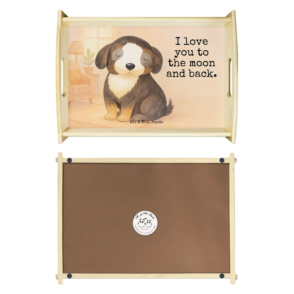 Serviertablett Hund Entspannen Design Serviertablett, Tablett, Holztablett, Küchentablett, Dekotablett, Frühstückstablett, Hund, Hundemotiv, Haustier, Hunderasse, Tierliebhaber, Hundebesitzer, Sprüche, schwarzer Hund, Hundeliebe, Liebe, Hundeglück