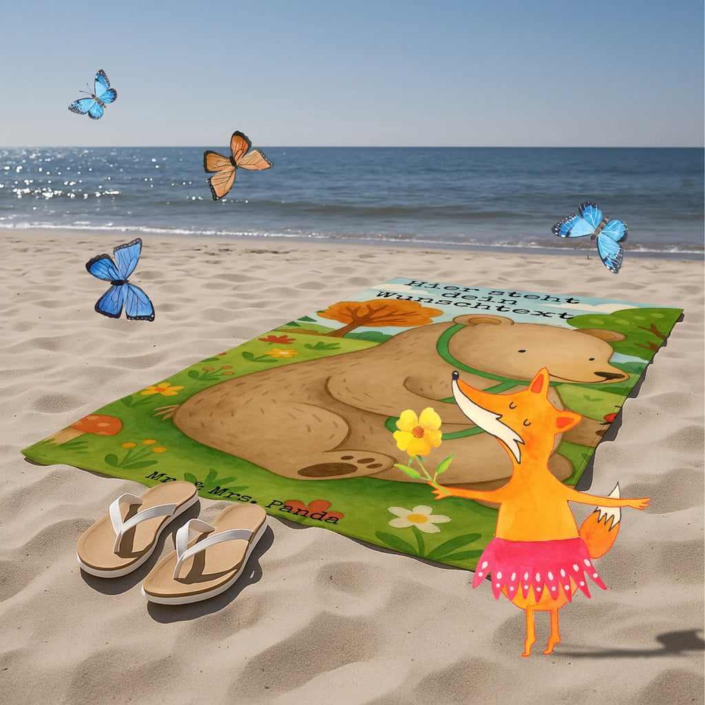 Personalisiertes Badehandtuch Bär Arzt Design Personalisiertes Badetuch, Duschtuch mit Namen, Strandtuch mit Namen, Badetuch mit Namen, Kinder Handtuch mit Namen, Saunatuch mit Namen, Personalisiertes Handtuch, Bär, Teddy, Teddybär, Professorin, Ärztin, Arzt, Professor, Doktor, Doktorin
