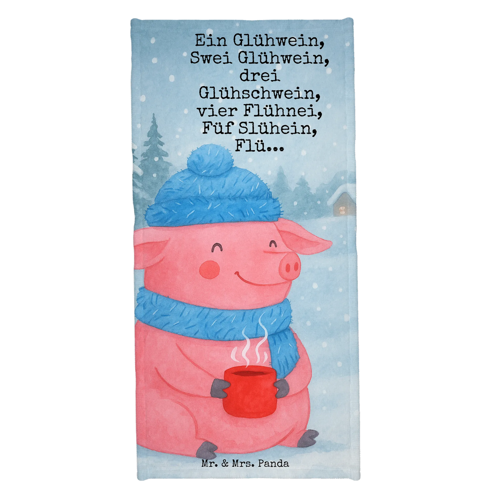 Badehandtuch Schweinchen Glühwein Design Duschtuch, Badetuch, Strandtuch, Saunatuch, Kinder Handtuch, Winter, Weihnachten, Weihnachtsdeko, Nikolaus, Advent, Heiligabend, Wintermotiv, Glühwein, Betrunken, Weihnachtsmarkt, Spruch