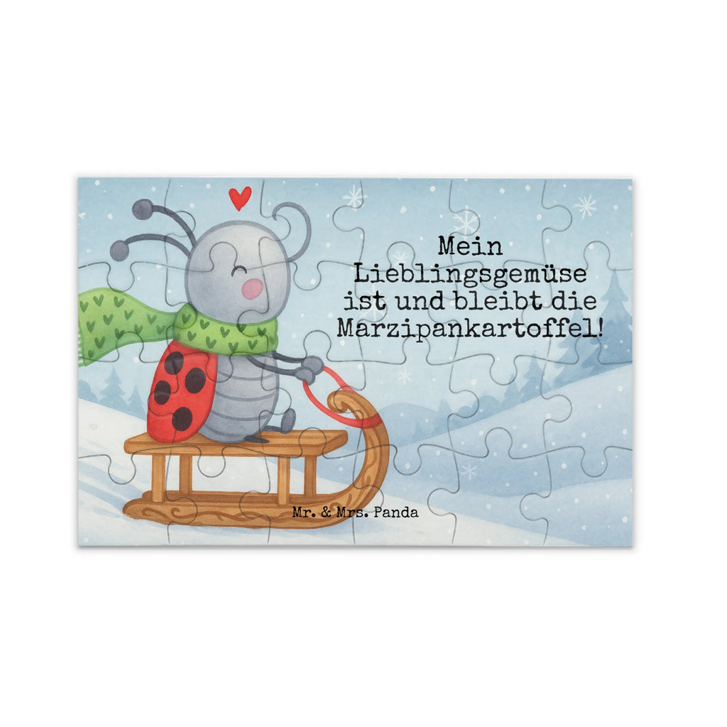 Puzzle Smörle Rodeln Design Puzzle, Winter, Weihnachten, Weihnachtsdeko, Nikolaus, Advent, Heiligabend, Wintermotiv, Marzipan, Smörle, Schlittenfahren