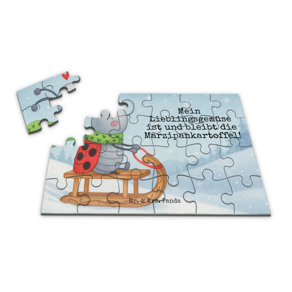 Puzzle Smörle Rodeln Design Puzzle, Winter, Weihnachten, Weihnachtsdeko, Nikolaus, Advent, Heiligabend, Wintermotiv, Marzipan, Smörle, Schlittenfahren