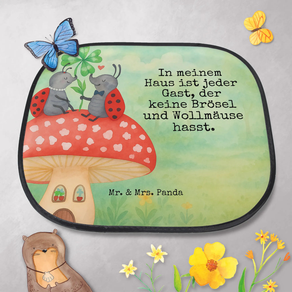 Osłona przeciwsłoneczna do samochodu biedronka Muchomor Design Motywy zwierzęce, dobra energia, zabawne powiedzonka, zwierzęta