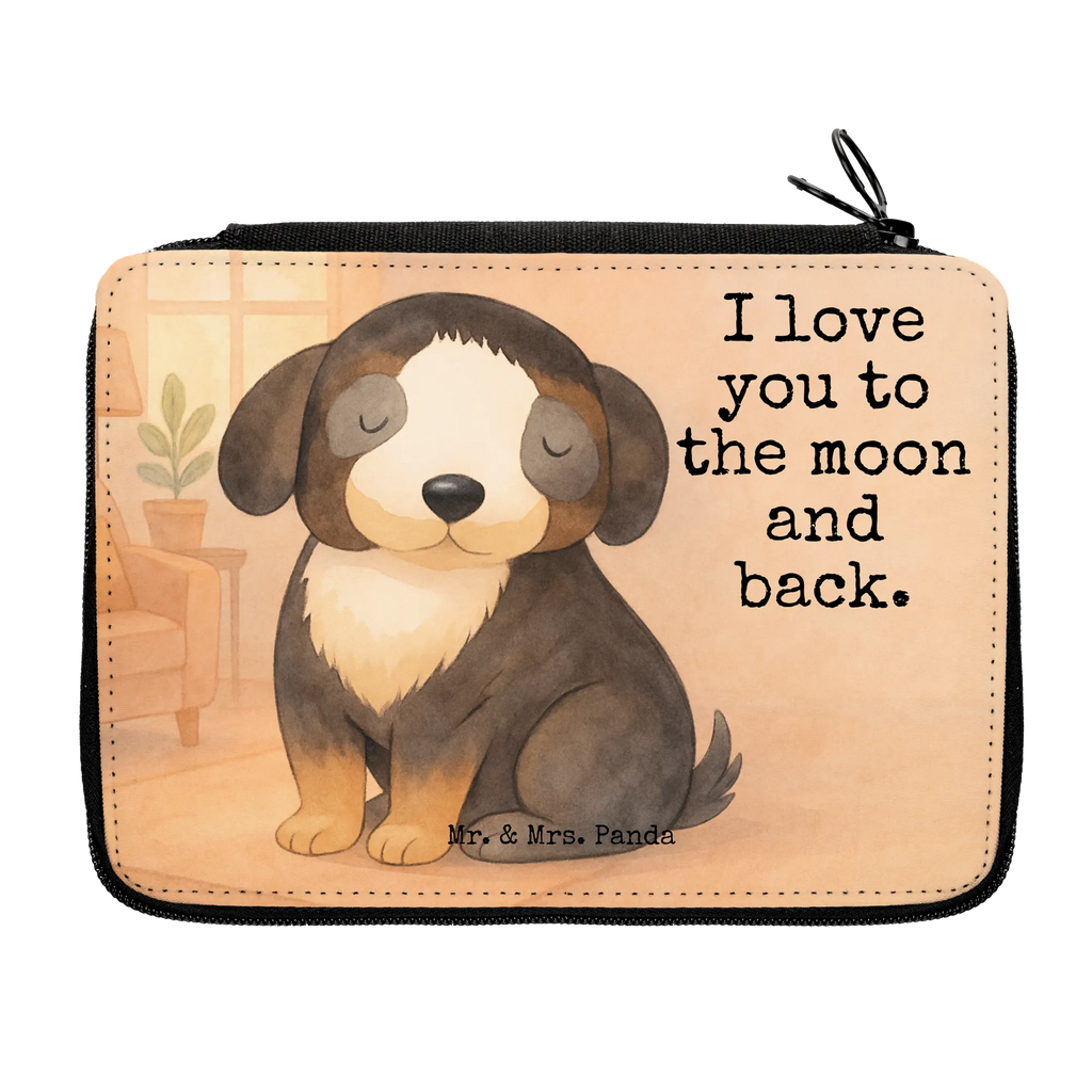 Federmappe Hund Entspannen Design Federmappe, Stiftetasche, Stifte Etui, Schule, Einschulung, Geschenk, Kind, Schüler, Schülerin, Stifterolle, Federmäppchen, Motiv, Grundschule, Federmäppchen bedruckt, Büro Stifte Etui, Bestückte Federmappe, Kinder Federmappe, Federmappe Einschulung, Hund, Hundemotiv, Haustier, Hunderasse, Tierliebhaber, Hundebesitzer, Sprüche, schwarzer Hund, Hundeliebe, Liebe, Hundeglück