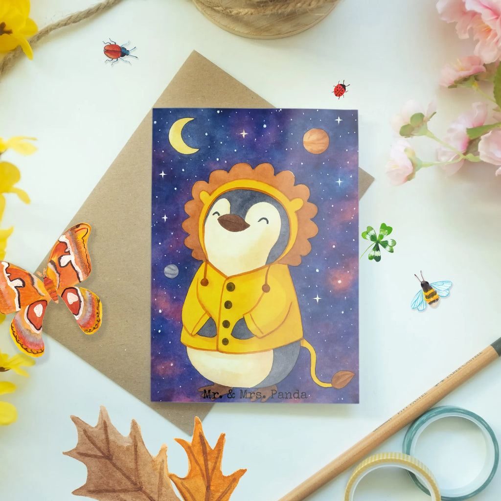 Greetings card Lion Astrology Design Einladungskarte, Geburtstagskarte, Ansichtskarten, Hochzeitskarte, Grußkarte, Klappkarte, Karte, Glückwunschkarte, Tierkreiszeichen, Sternzeichen, Horoskop, Astrologie, Aszendent, Geburtstagsgeschenk, Sternzeichen Löwe, Löwe, Geschenkidee zum Geburtstag