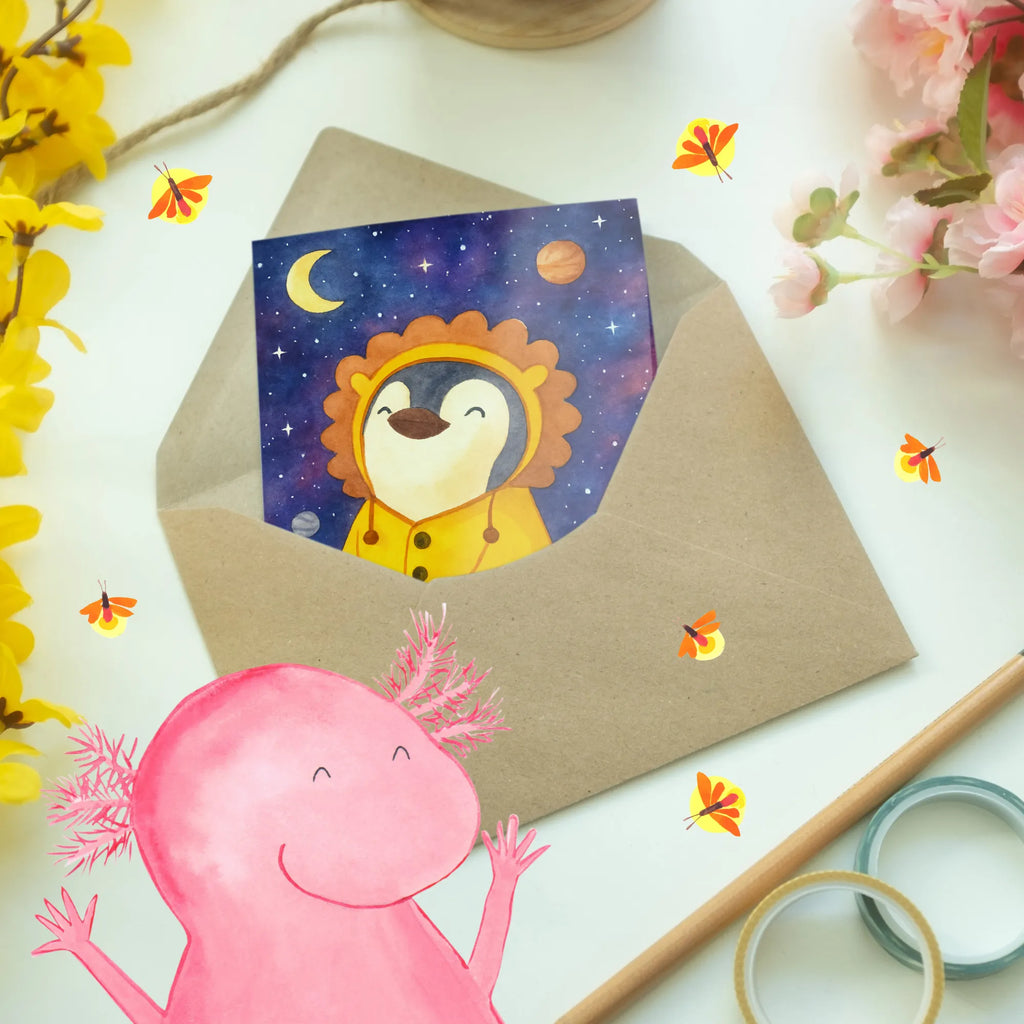 Greetings card Lion Astrology Design Einladungskarte, Geburtstagskarte, Ansichtskarten, Hochzeitskarte, Grußkarte, Klappkarte, Karte, Glückwunschkarte, Tierkreiszeichen, Sternzeichen, Horoskop, Astrologie, Aszendent, Geburtstagsgeschenk, Sternzeichen Löwe, Löwe, Geschenkidee zum Geburtstag