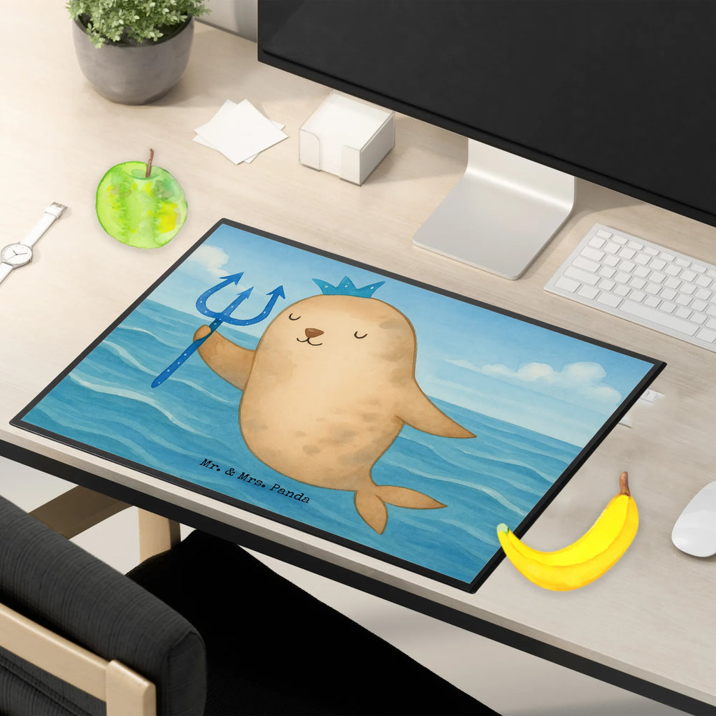 Desk pad Star sign Aquarius Design Schreibtischunterlage Groß, Bürobedarf, Schreibtisch Unterlagen, Schreibunterlage, Schreibtischauflage, Büroartikel, Schreibwaren, Tierkreiszeichen, Sternzeichen, Horoskop, Astrologie, Aszendent, Wassermann Sternzeichen, Meer Geschenk, Geburtstag Januar, Geburtstag Februar, Meermann, Nix, Wassermann Geschenk, Geschenk Januar, Geschenk Februar