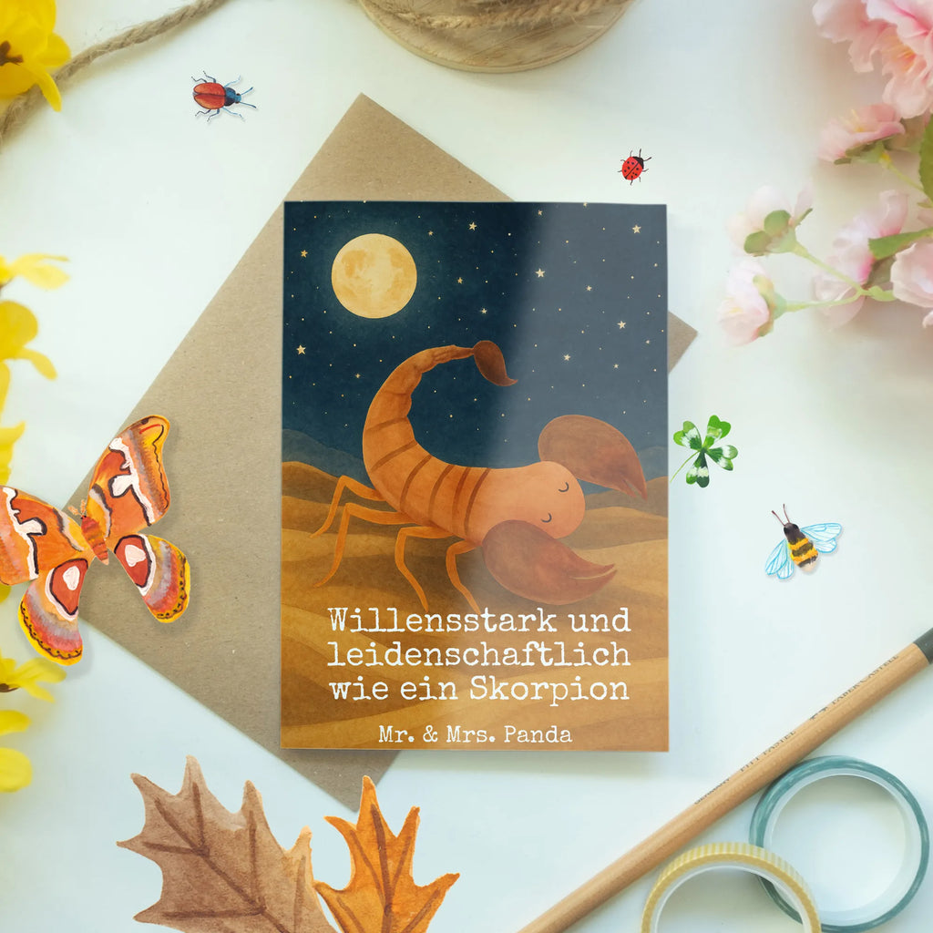 Greetings card Star sign Scorpio Design Geburtstagskarte, Karte, Klappkarte, Einladungskarte, Glückwunschkarte, Hochzeitskarte, Grußkarte, Ansichtskarten, Tierkreiszeichen, Sternzeichen, Horoskop, Astrologie, Aszendent, Geburtstag Oktober, Geburtstag November, Skorpion Geschenk, Skorpion Sternzeichen, Geschenk Oktober, Geschenk November, Skorpione