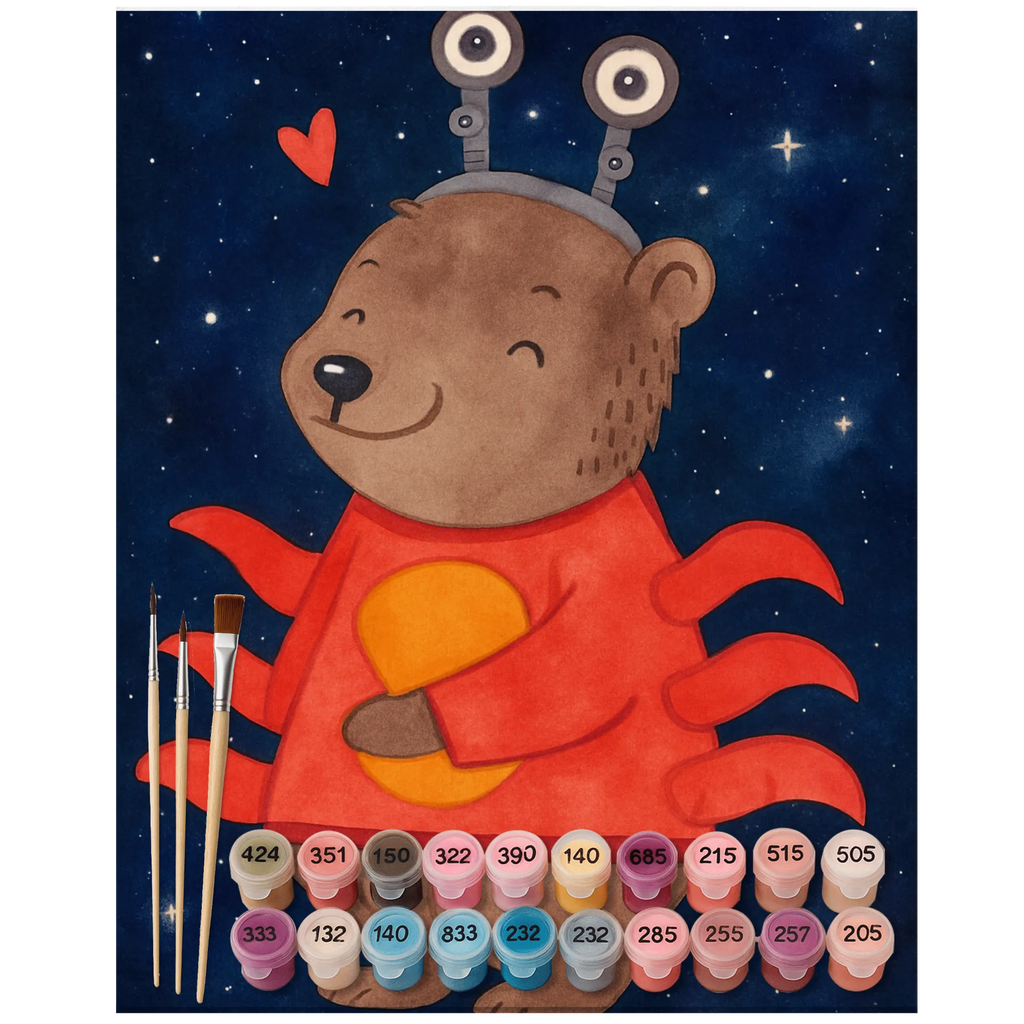 Malowanie według numerów krab Astrologia Design Kunstwerk, Kreativität, Künstler, DIY, Ausmalbild, Baseln, Bastelidee, Malen, Malen nach Zahlen, Tierkreiszeichen, Sternzeichen, Horoskop, Astrologie, Aszendent, Geschenk, Geburtstagsgeschenk, Krebs