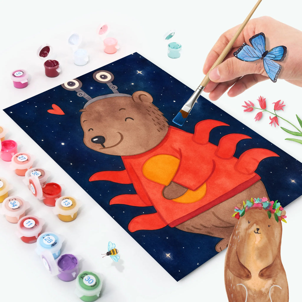 Malowanie według numerów krab Astrologia Design Kunstwerk, Kreativität, Künstler, DIY, Ausmalbild, Baseln, Bastelidee, Malen, Malen nach Zahlen, Tierkreiszeichen, Sternzeichen, Horoskop, Astrologie, Aszendent, Geschenk, Geburtstagsgeschenk, Krebs