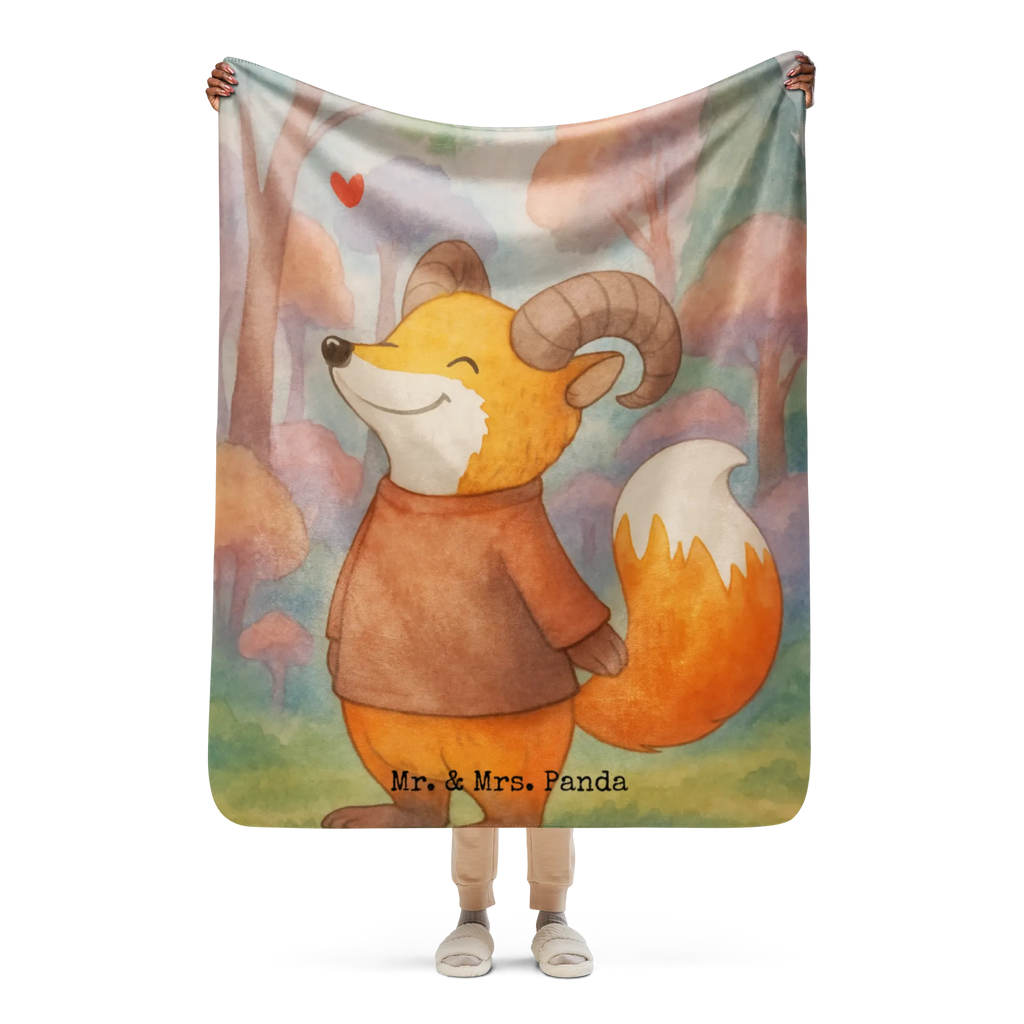 Sherpa cuddly blanket Aries Astrology Design Tierkreiszeichen, Sternzeichen, Horoskop, Astrologie, Aszendent, Widder, Geschenk, Geburtstagsgeschenk