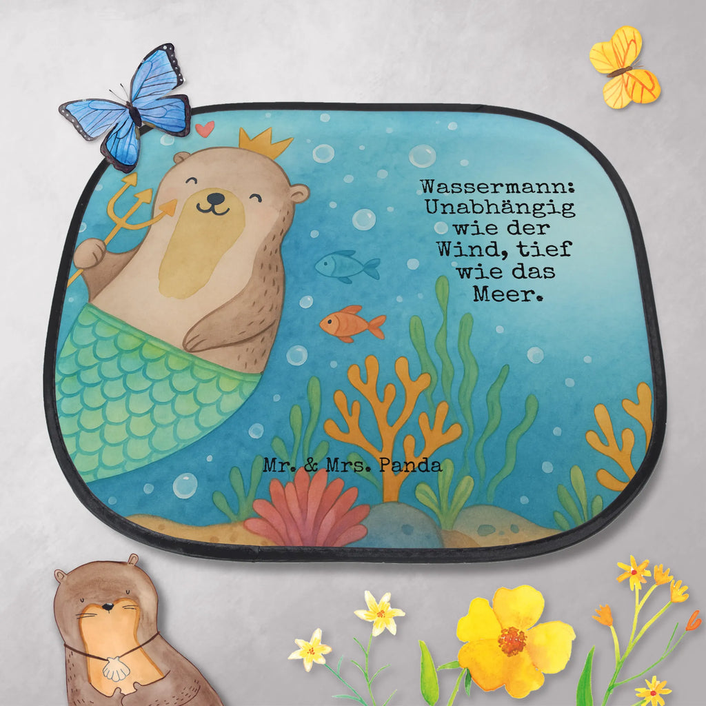 Osłona przeciwsłoneczna do samochodu Wodnik Astrologia Design Znak zodiaku, gwiazdozbiór, horoskop, astrologia, ascendent